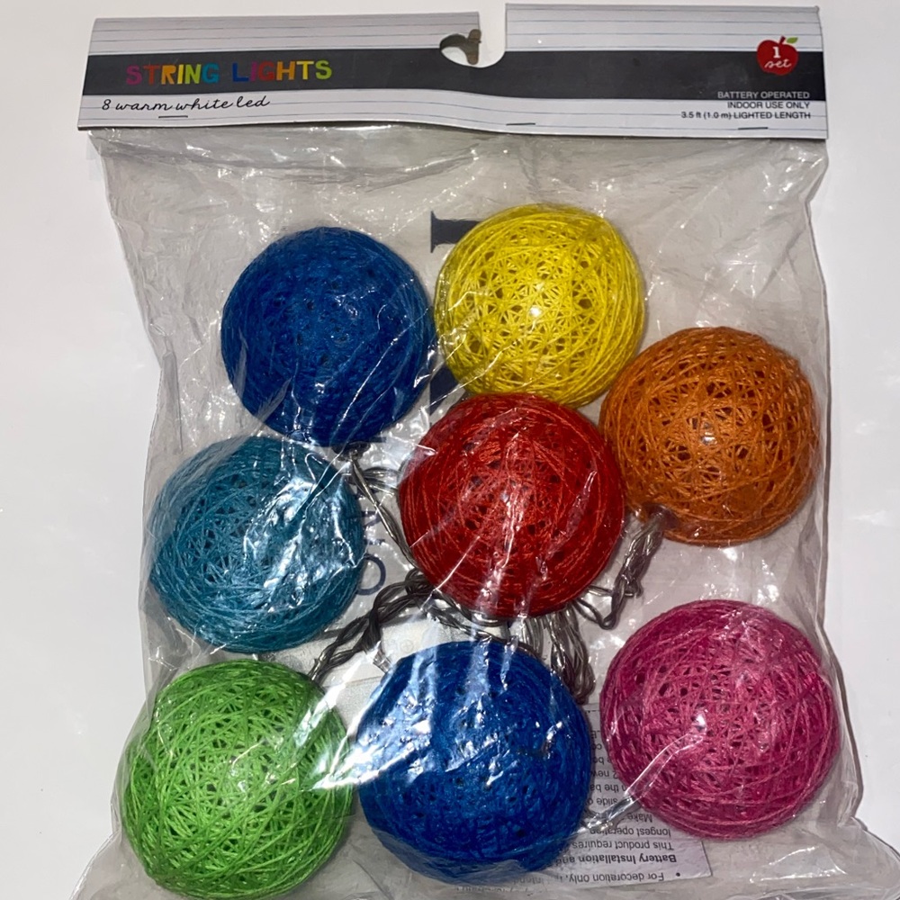 2 packs string lights / decorative lights